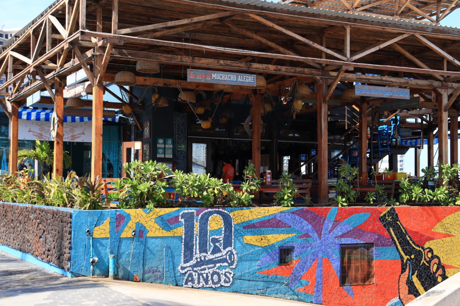 Restaurante de la ciudad de Mazatlán