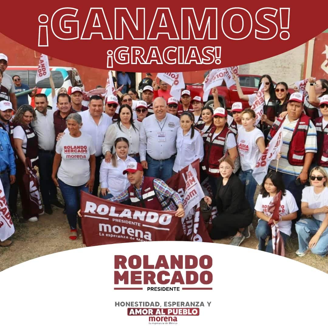 Rolando Mercado, virtual ganador de alcaldía en Sinaloa municipio