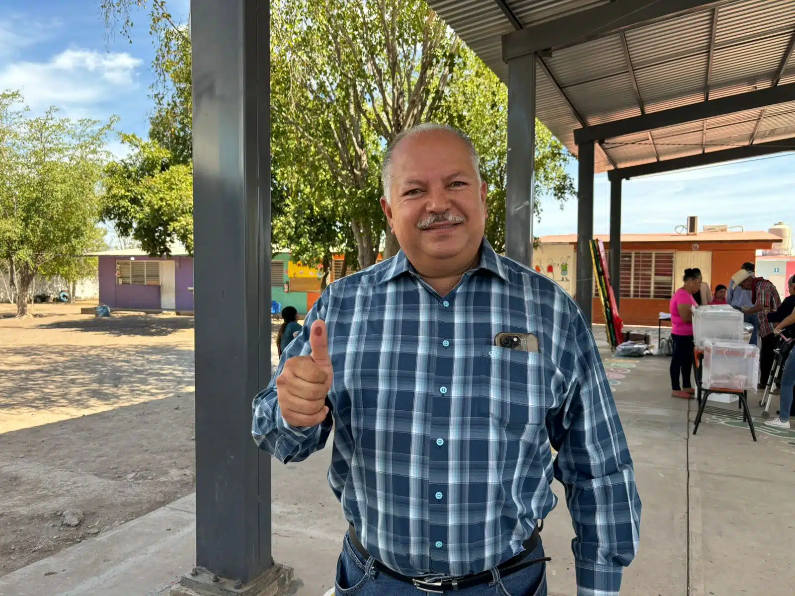 Rolando Mercado, virtual ganador de Sinaloa municipio