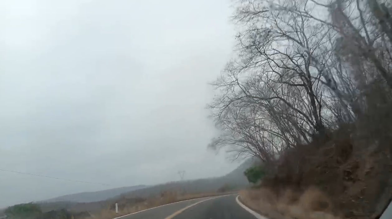 Se registran lluvias al sur de Sinaloa