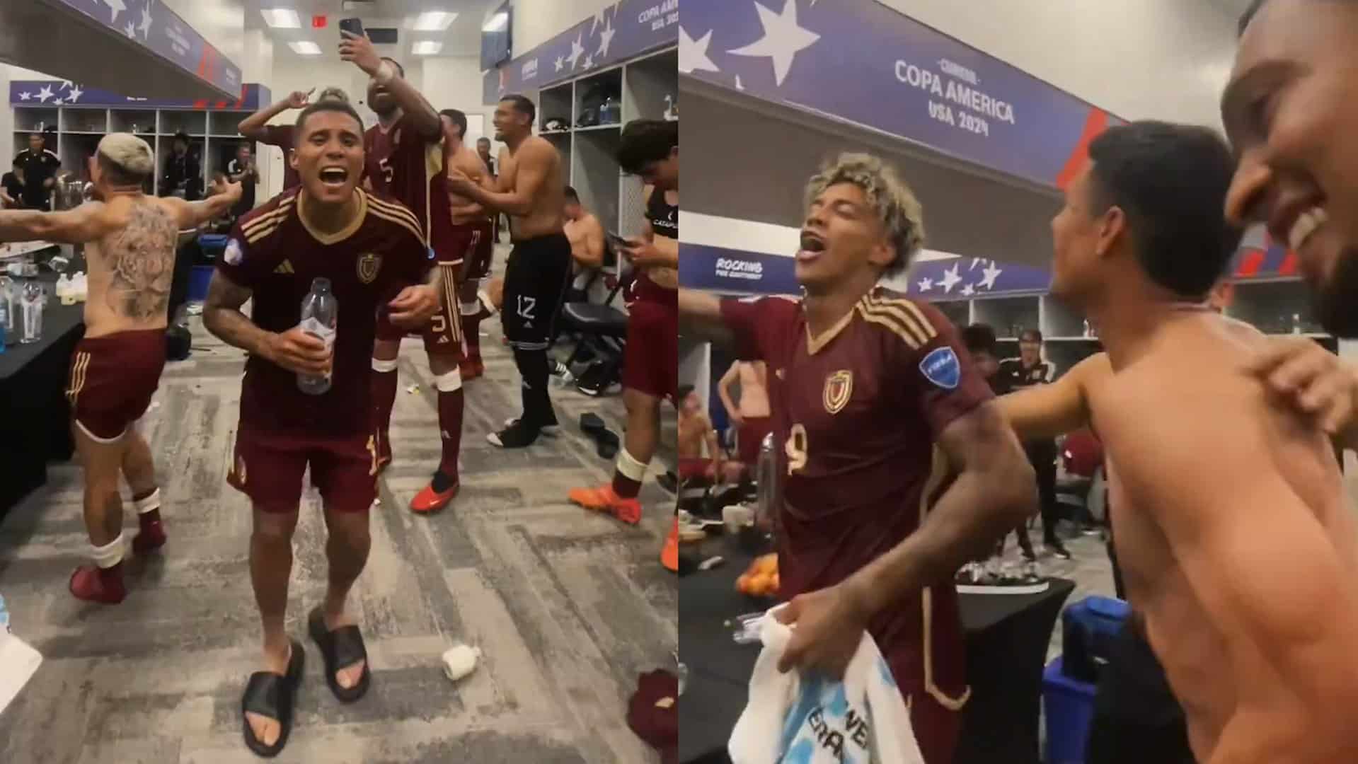 Se viraliza festejo de Venezuela tras derrotar a México 1-0