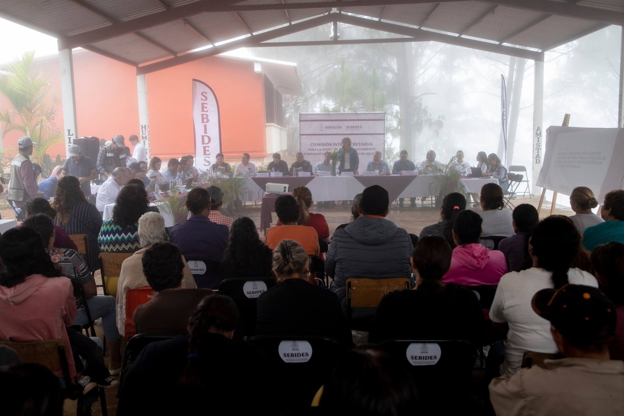 Sebides atenderá de manera directa a personas desplazadas