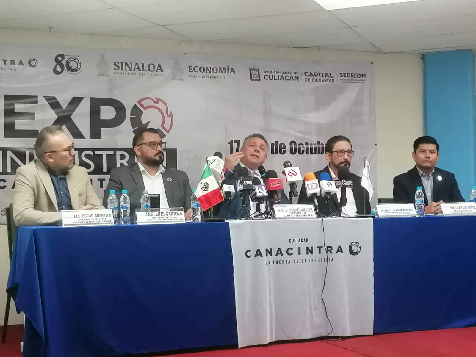 Sergio Álvarez Torres presidente de la Cámara Nacional de la Industria de Transformación (Canacintra)