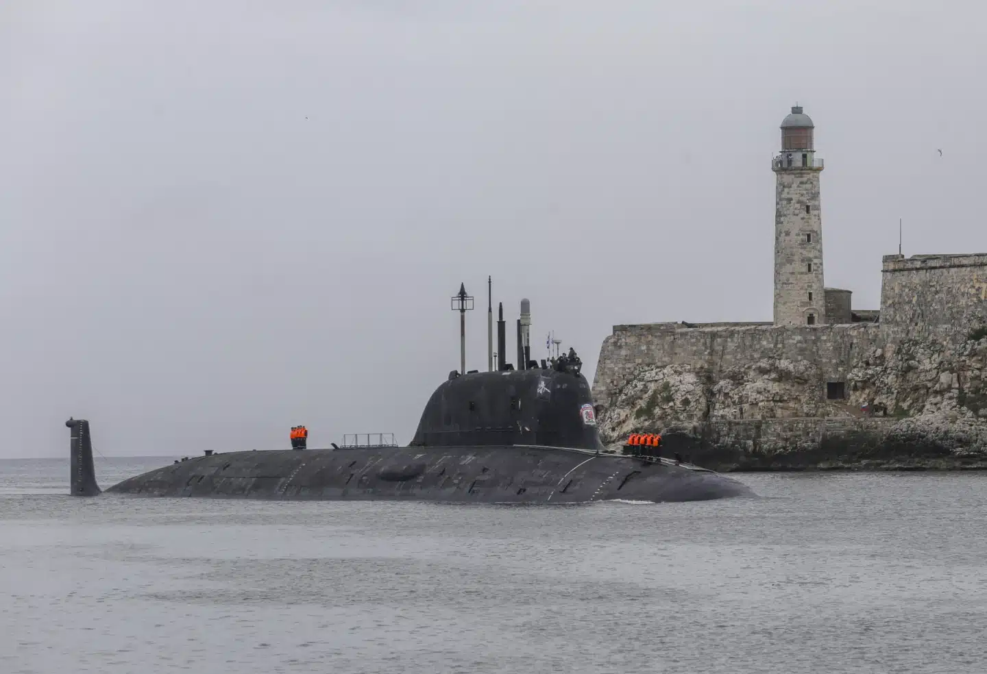 Submarino del ejército de EU llega a Cuba