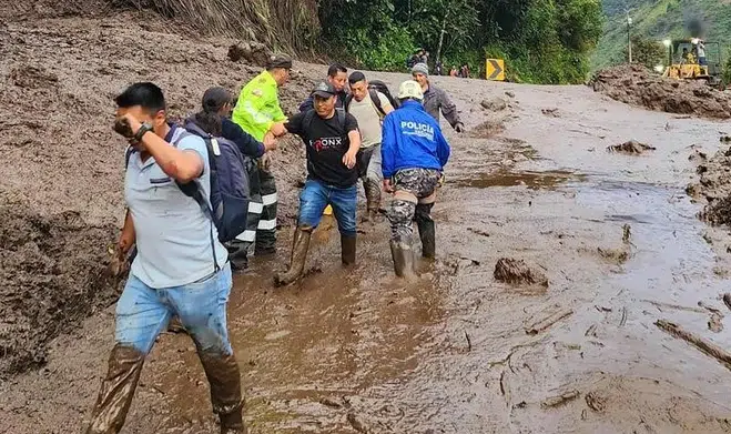 Lluvias en Ecuador dejan 16 muertos y 27 heridos