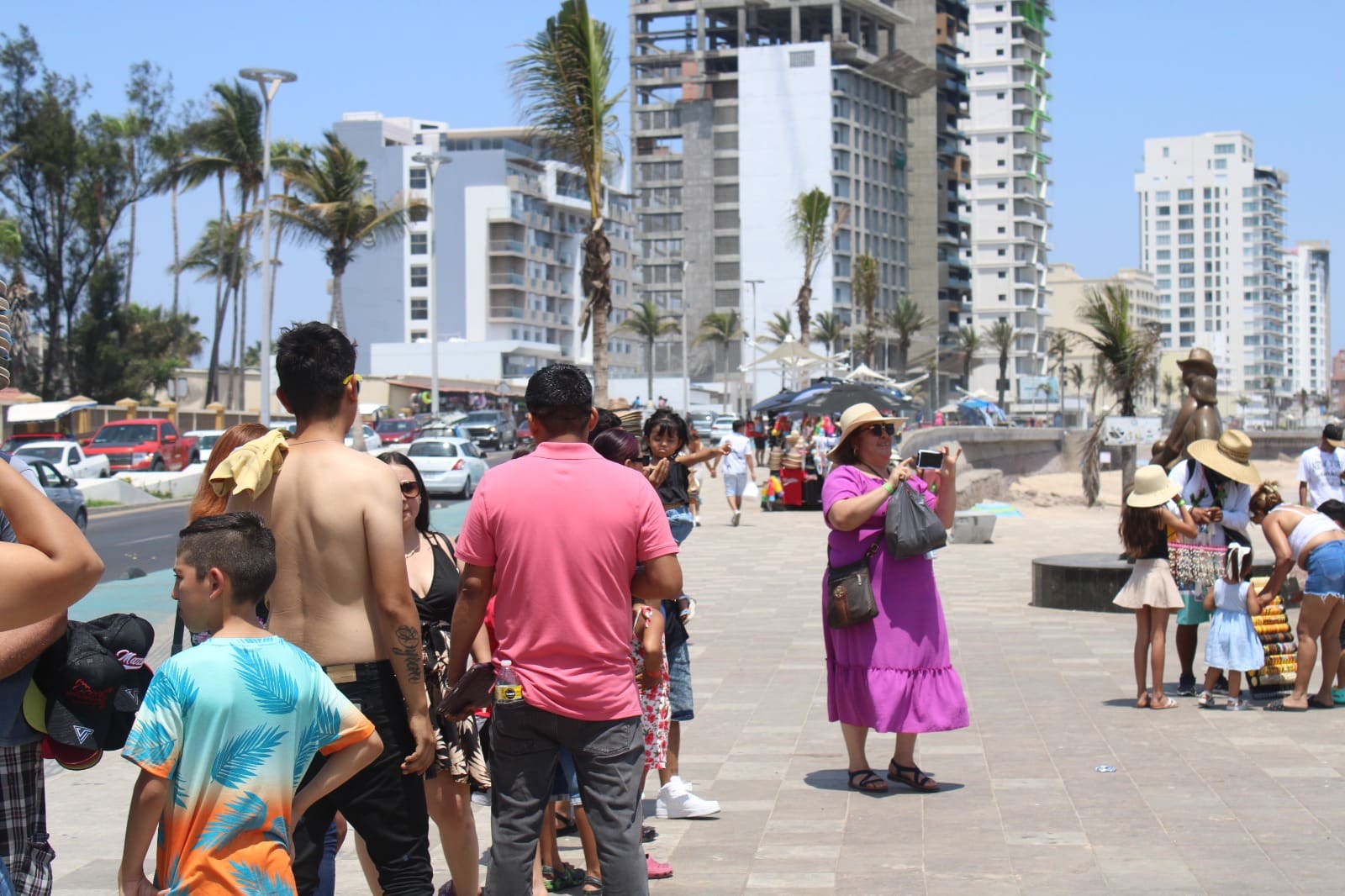 Turistas en Mazatlán