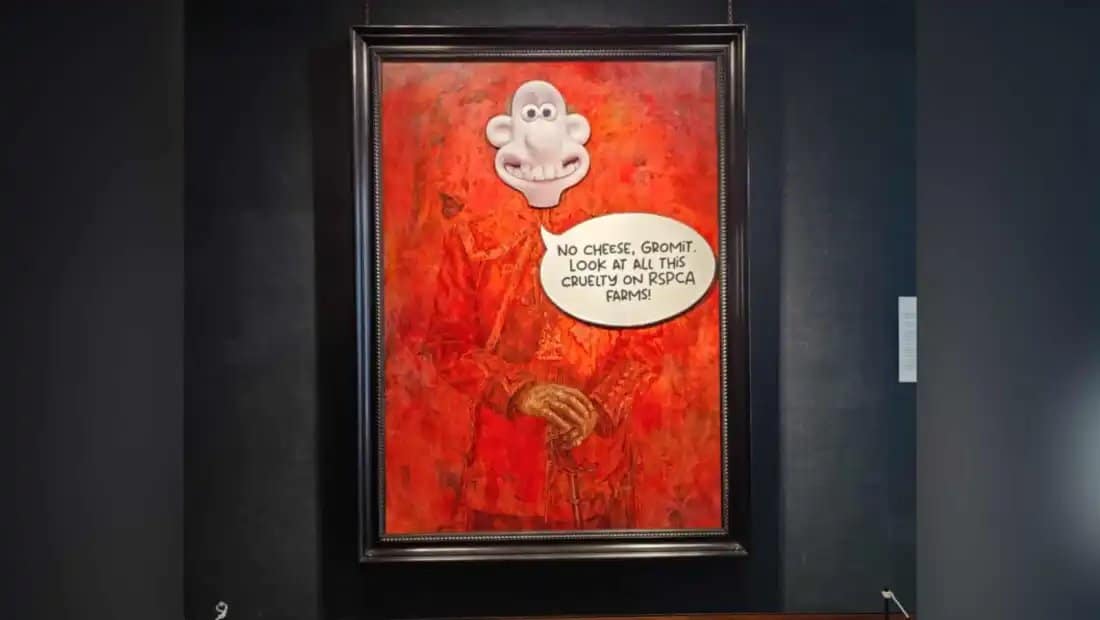 Vandalizan el primer retrato oficial del rey Carlos III