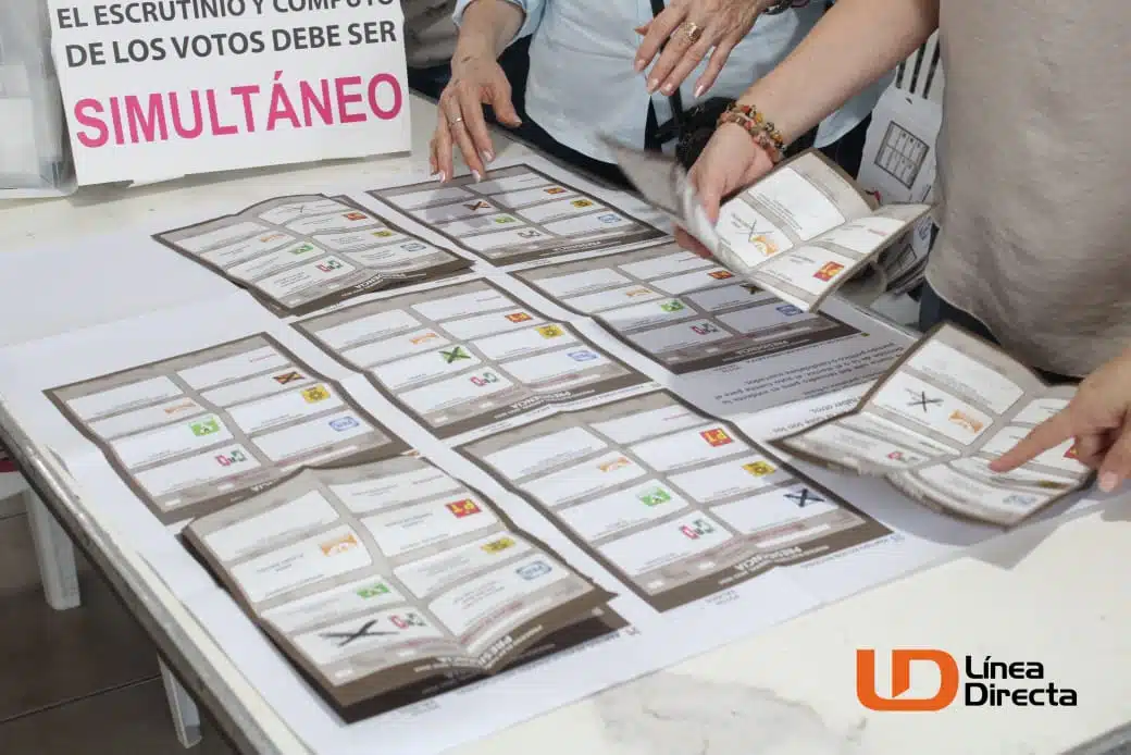 Conteo de votos en casillas de Mazatlán