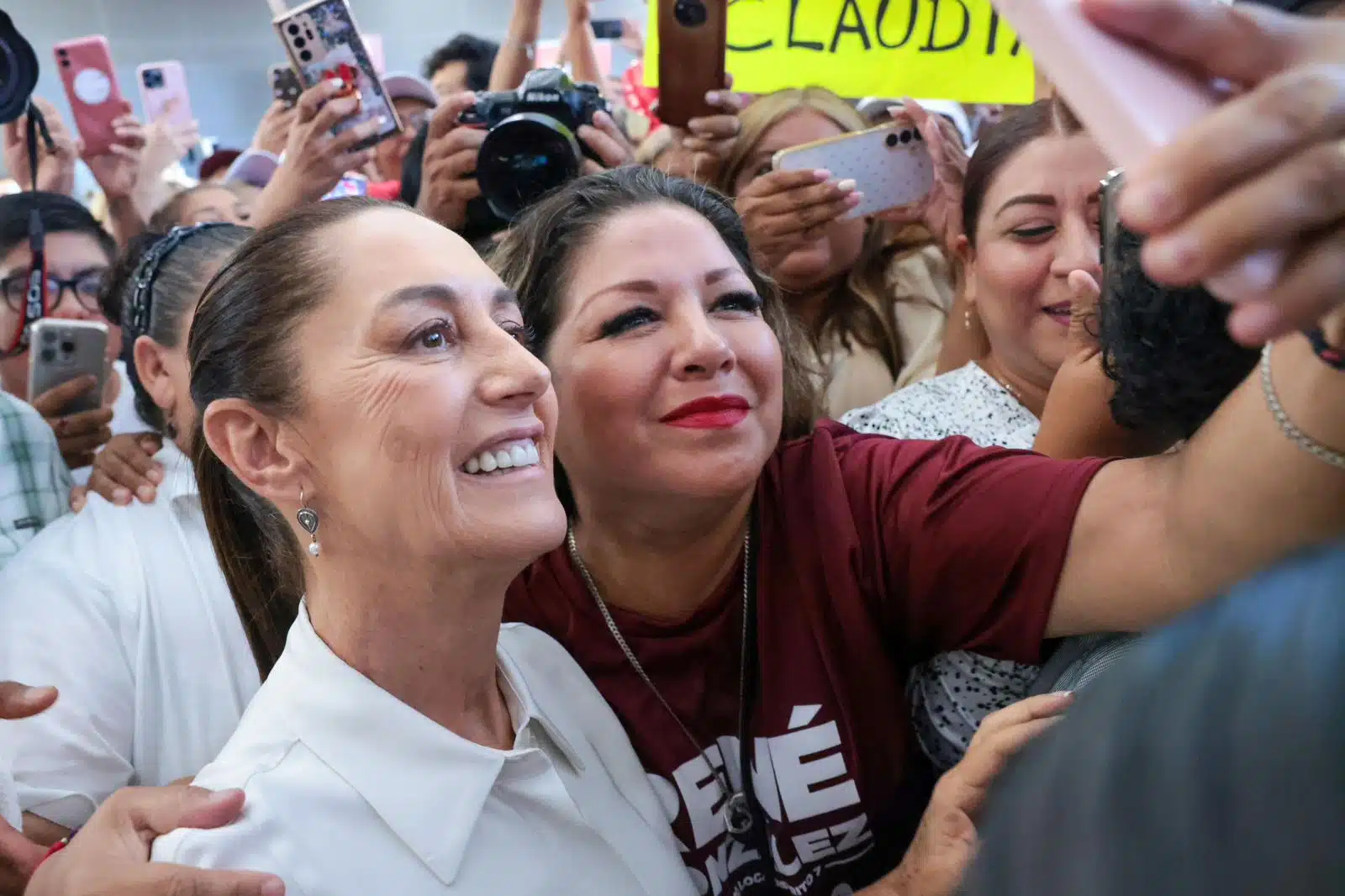 Claudia Sheinbaum en Monterrey