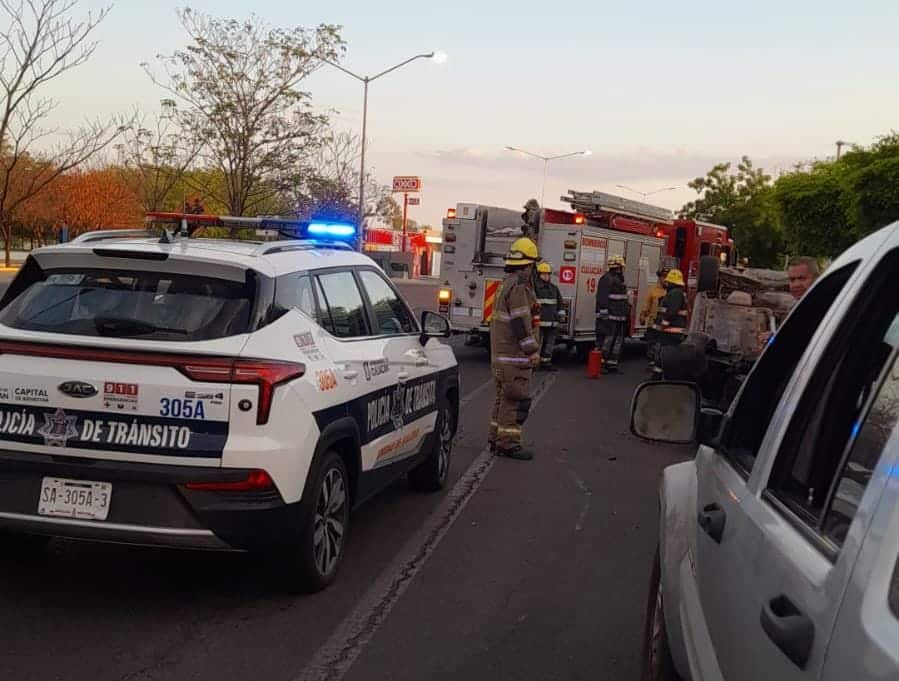 accidente de auto en Culiacán