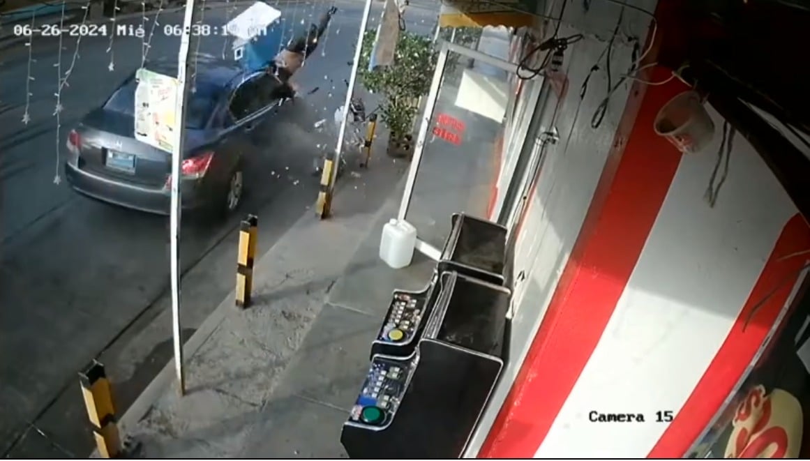 Imagen de cámara de videovigilancia