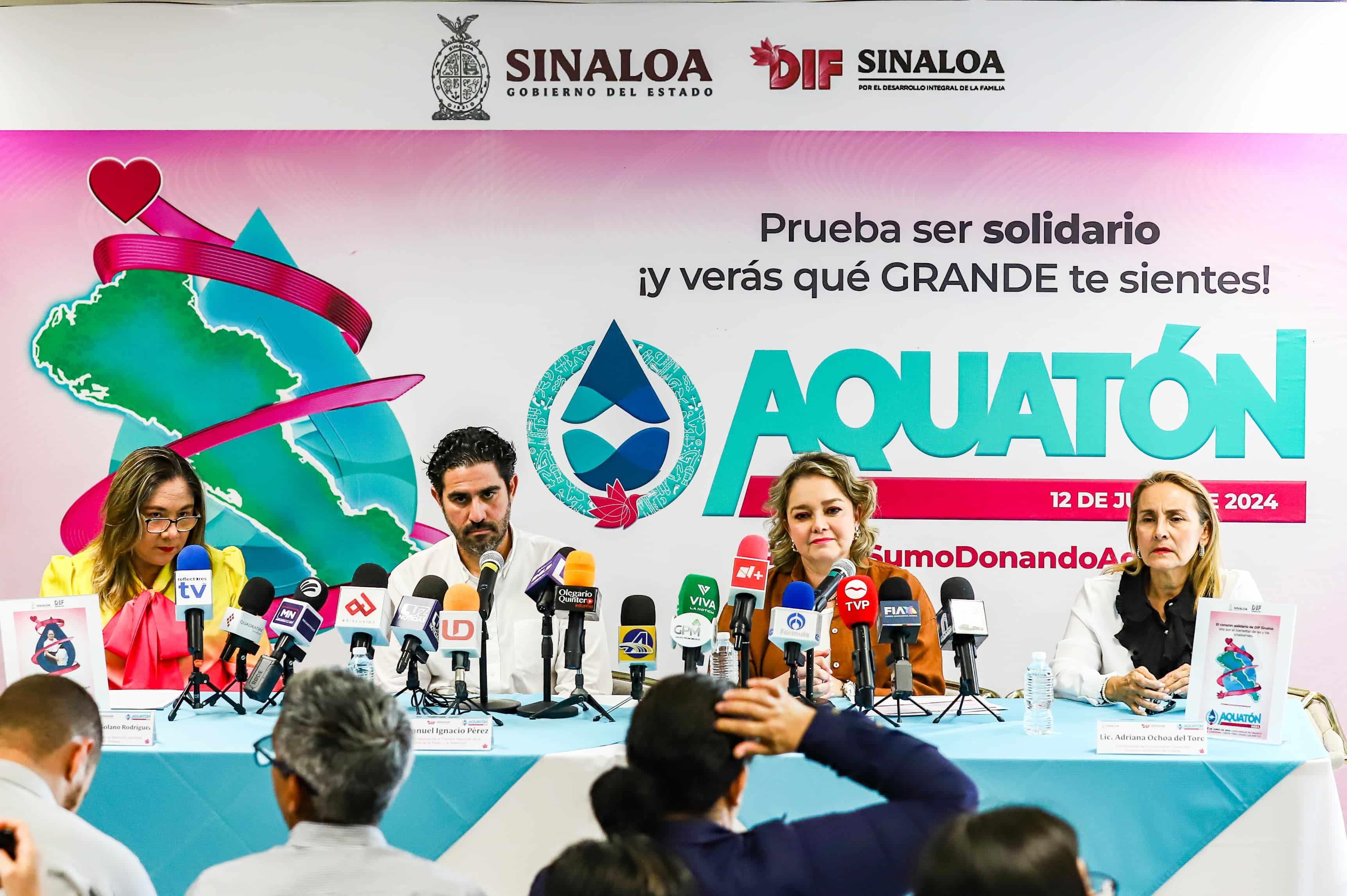 Conferencia de prensa de Aquatón 2024