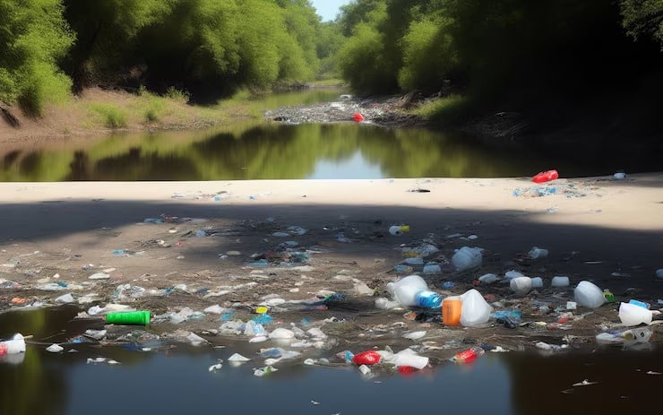 Basura en canal