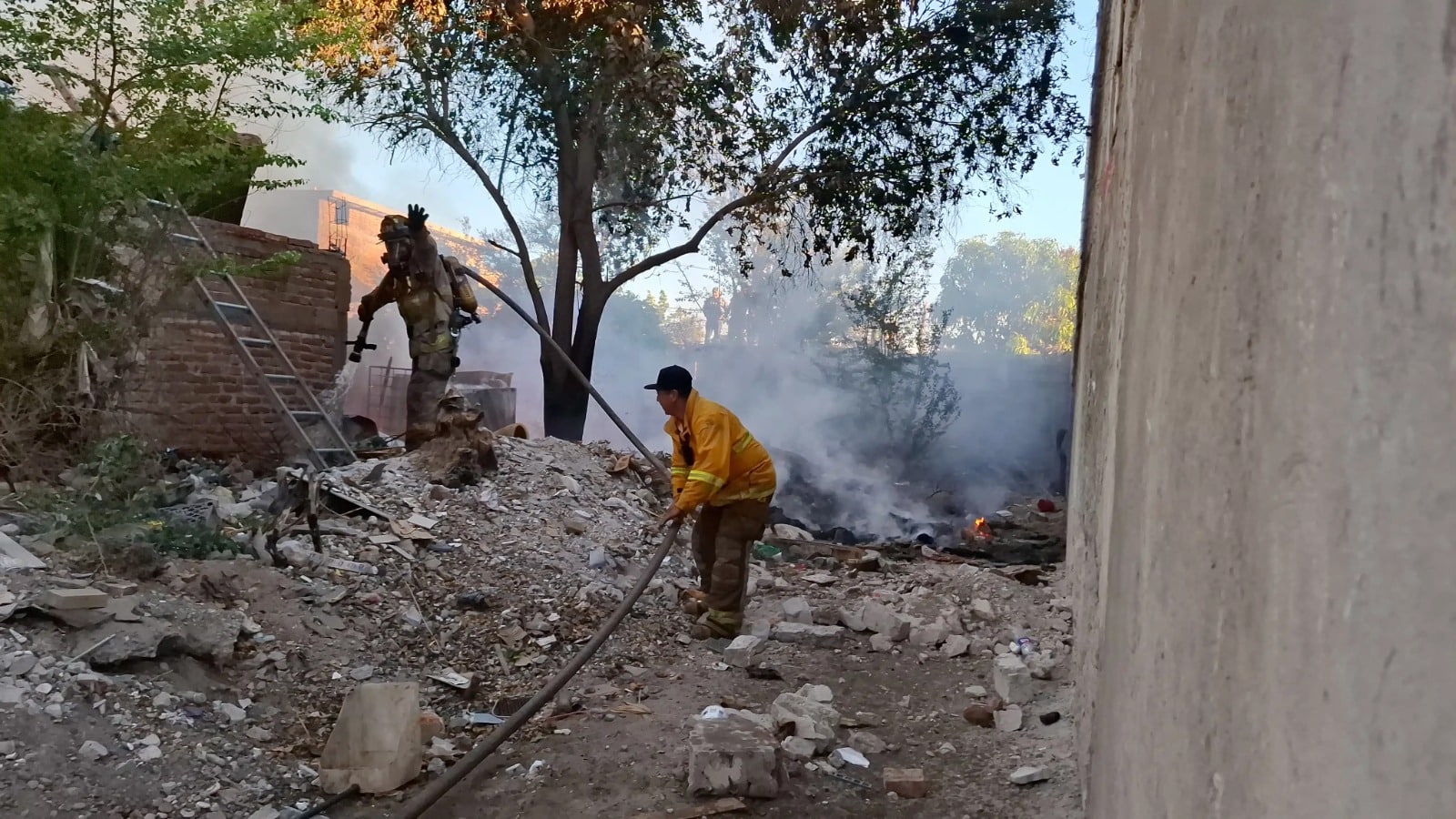 Incendio en Los Mochis
