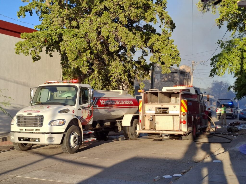 Incendio en Los Mochis