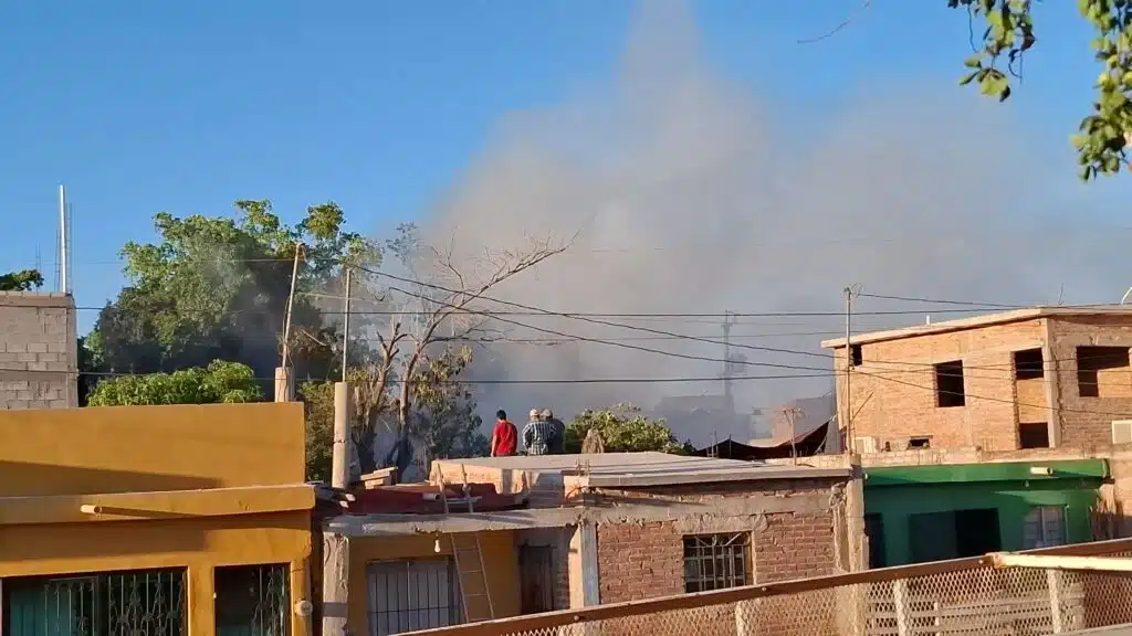 Incendio en Los Mochis