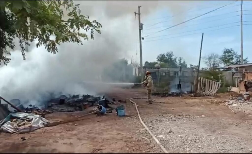 Incendio en Los Mochis