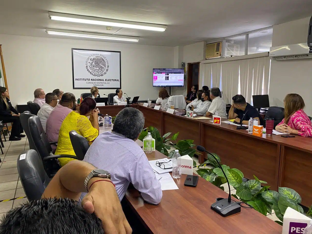 Sesión del Consejo Municipal Electoral de Ahome