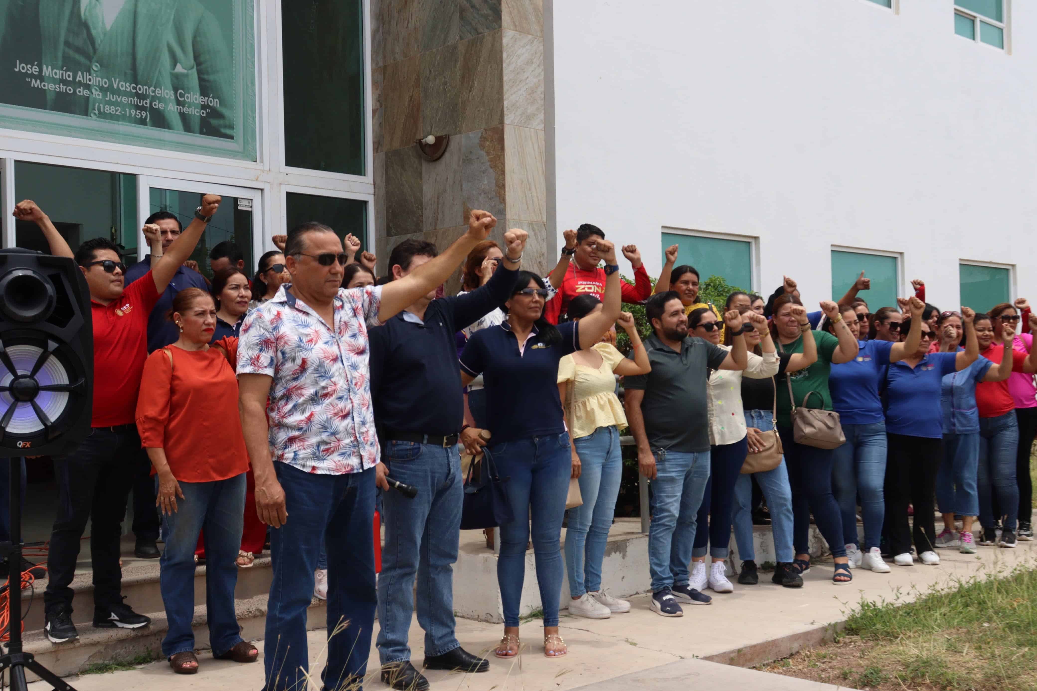 Manifestación de maestros