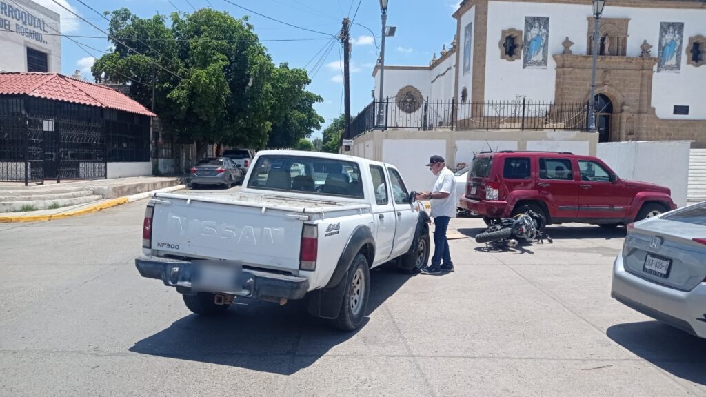 Lugar del accidente vial