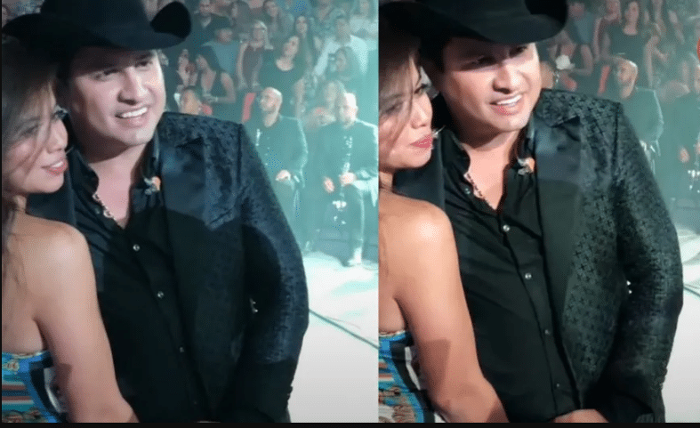VIDEO: Julión Álvarez es acosado por una fanática en pleno concierto