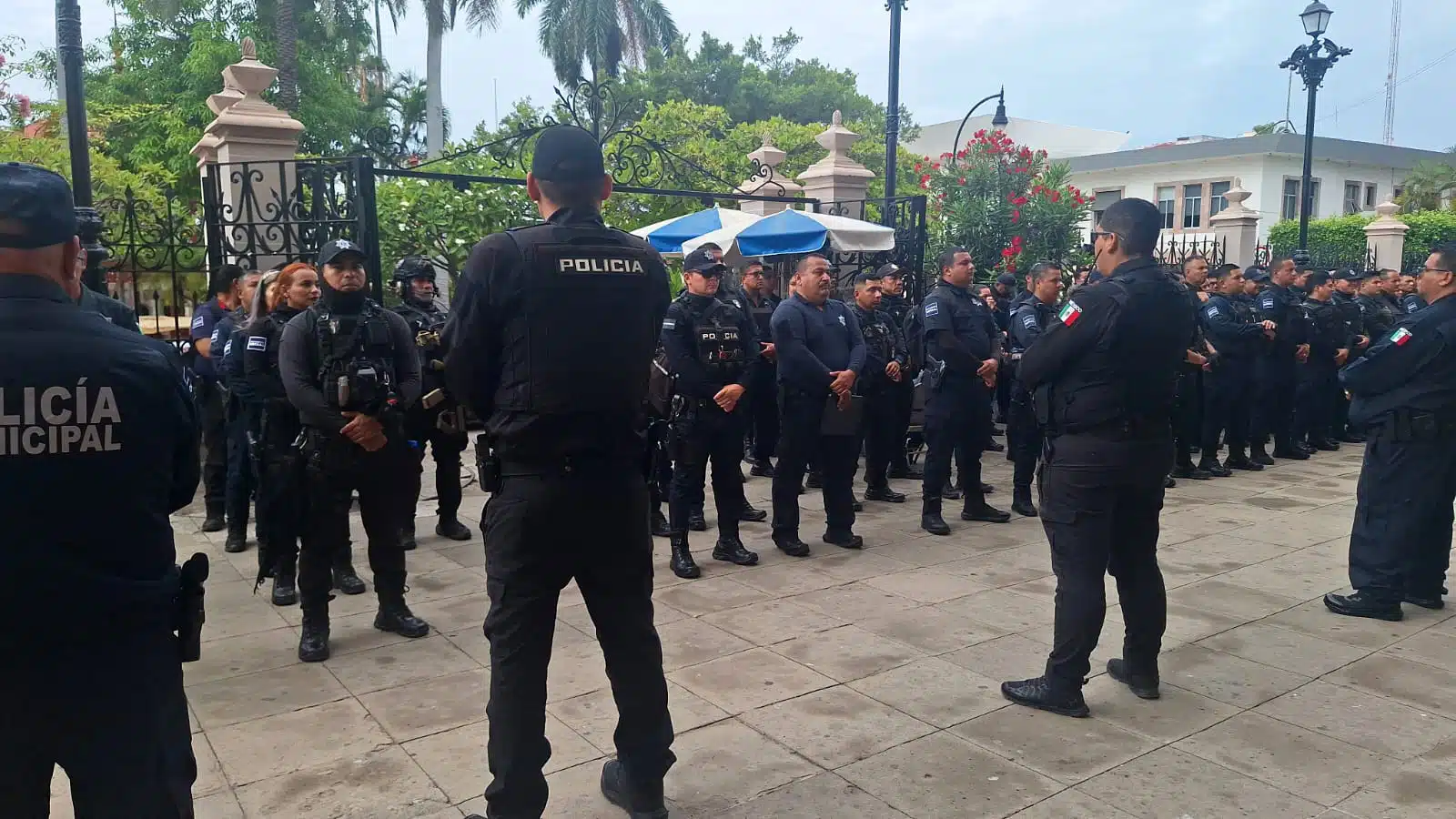 Agentes de la Policía Municipal de Mazatlán