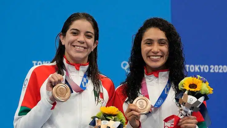 Alejandra Orozco y Gabriel Agundez medallistas en Tokio 2020