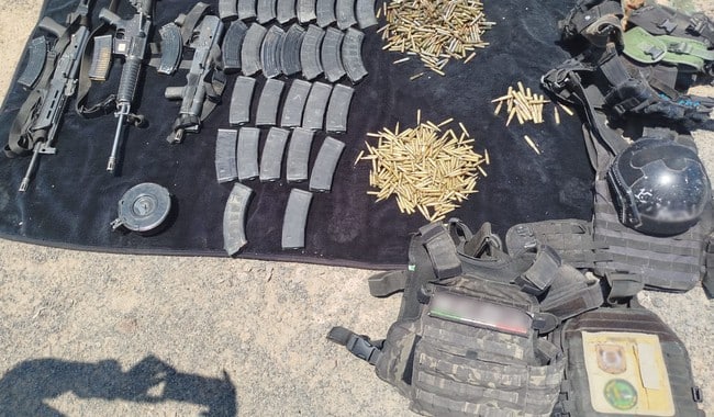 Armas decomisadas