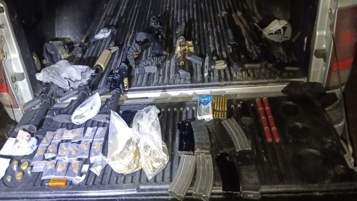 Armas de comisadas