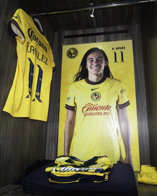 Aylin Avilez jugadora del Club América