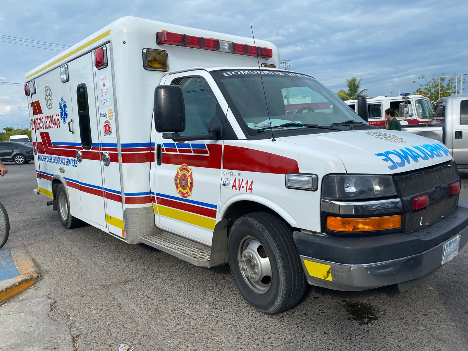 Ambulancia de Bomberos Veteranos Mazatlán