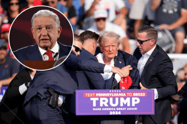 AMLO lamenta atentado contra Donald Trump