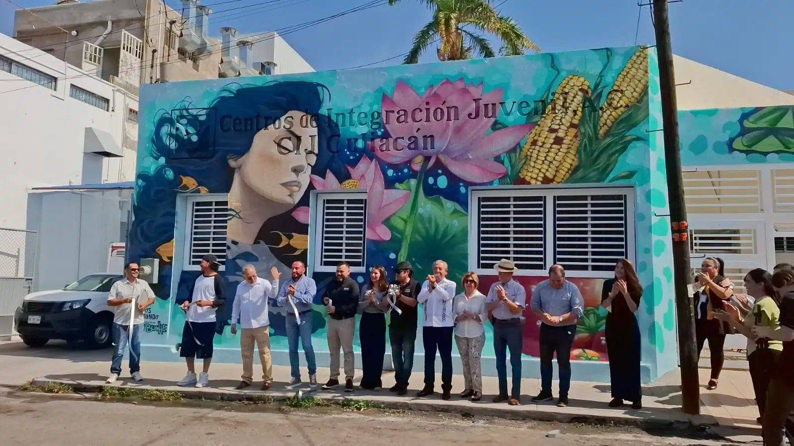 Mural del Centro de Integración Juvenil en Culiacán