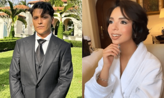 Filtran imágenes de la boda entre Christian Nodal y Ángela Aguilar