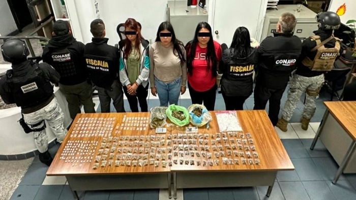 Detenidos por varios delitos en Edomex