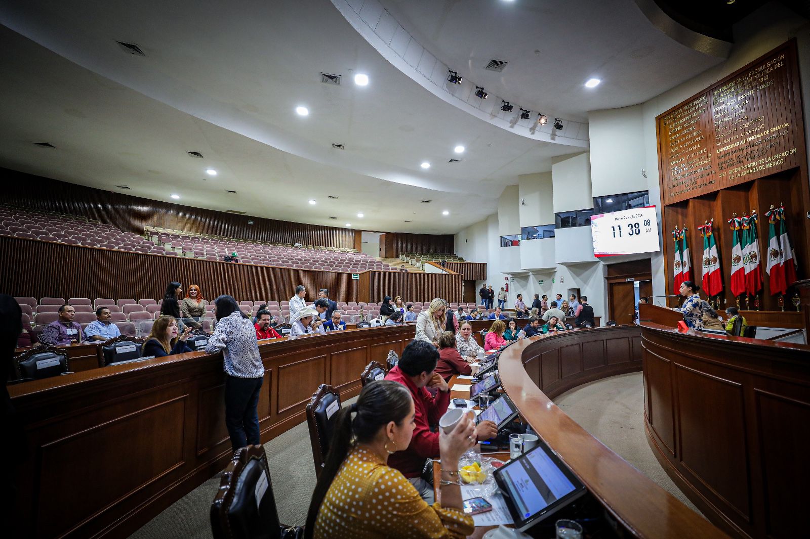 Diputados en el Congreso del Estado
