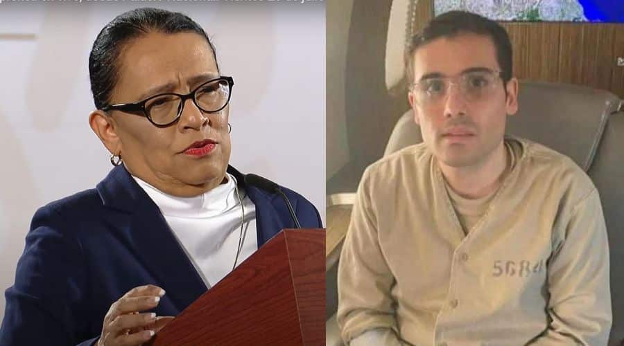 Rosa Icela Rodríguez, Ovidio Guzmán