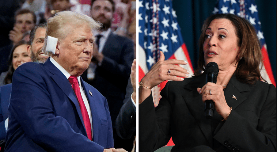 Donald Trump asegura estar listo para debatir con Kamala Harris: 