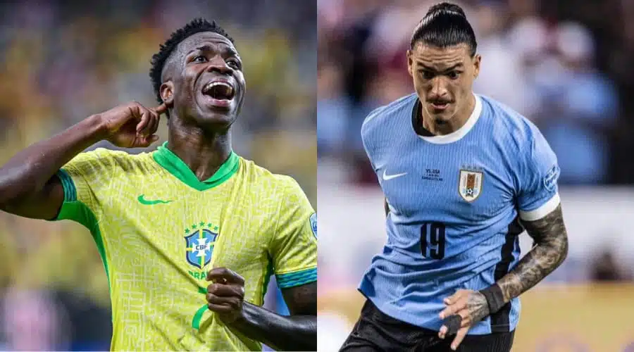 Duelo de Uruguay contra Brasil en los cuartos de final de la Copa América 2024