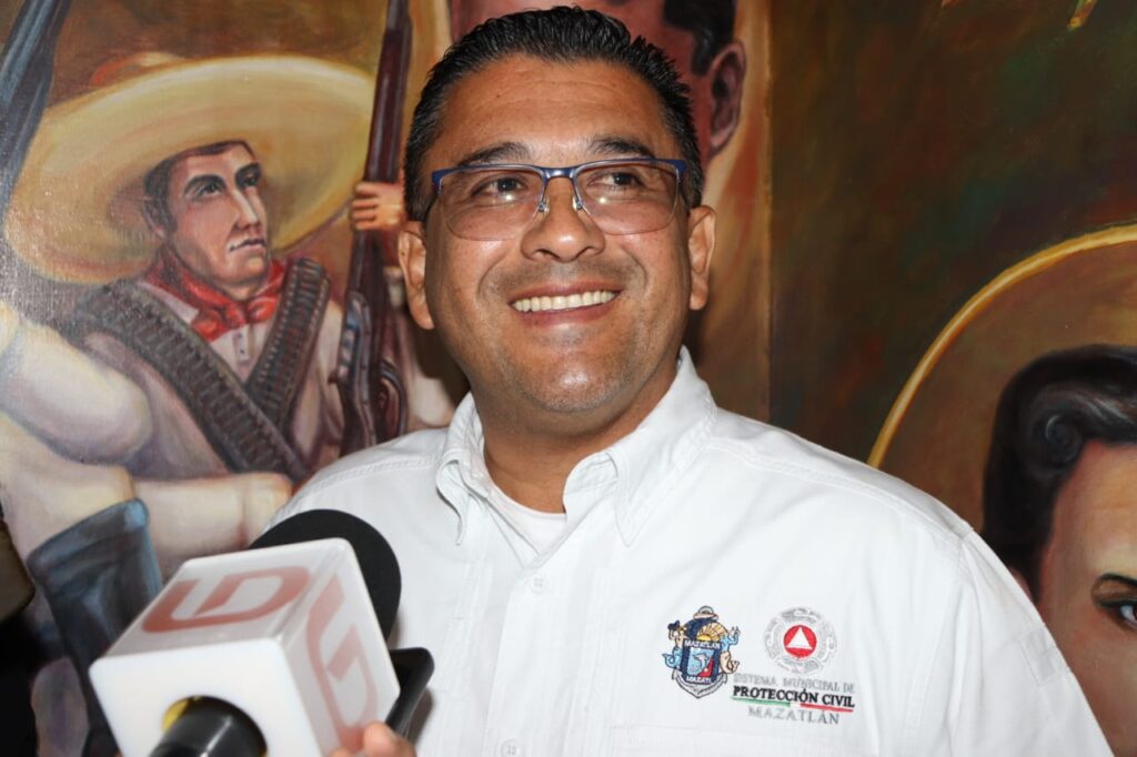 Eloy Ruíz Gastelum, coordinador de Protección Civil Municipal