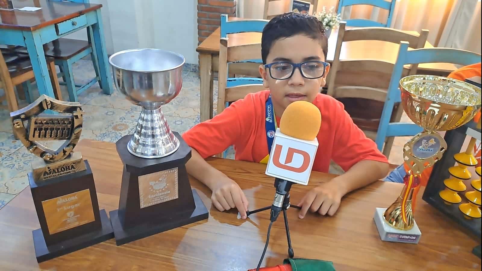 Emiliano campeón internacional de cálculo mental en Madrid