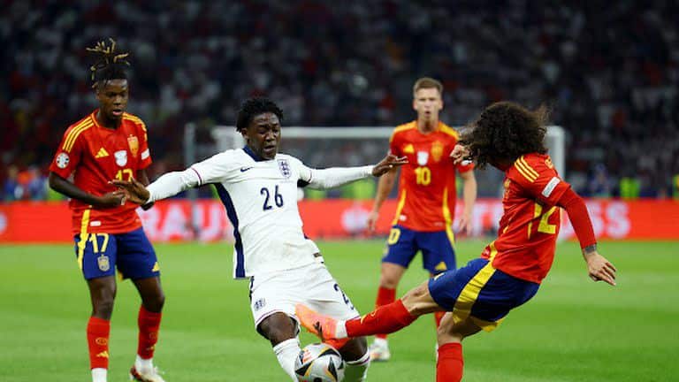 España vs Inglaterra en la final de Eurocopa 2024