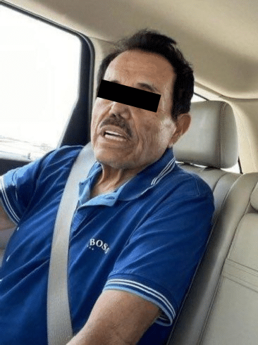 Esta es la imagen actualizada, horas después de la detención de El Mayo en EU
