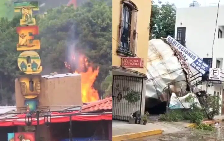 VIDEO: Se registra fuerte explosión en una planta tequilera de Jalisco