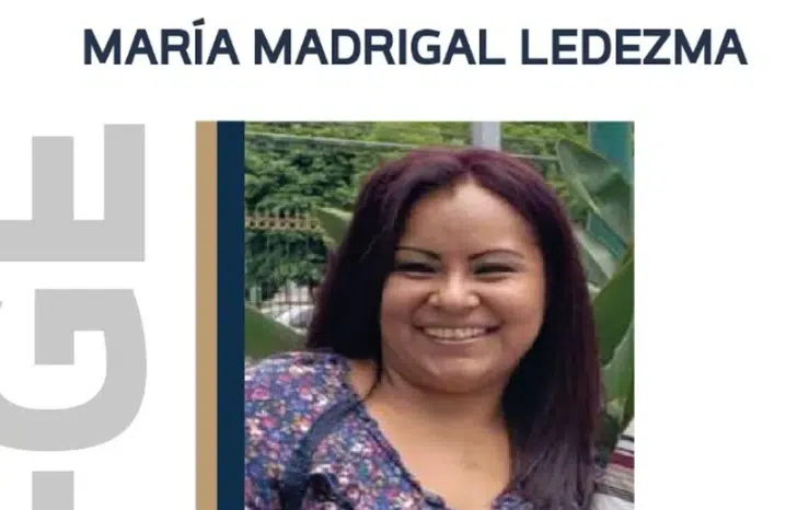 Fiscalía de Michoacán ofrece 100 mil pesos de recompensa por María Madrigal Ledezma