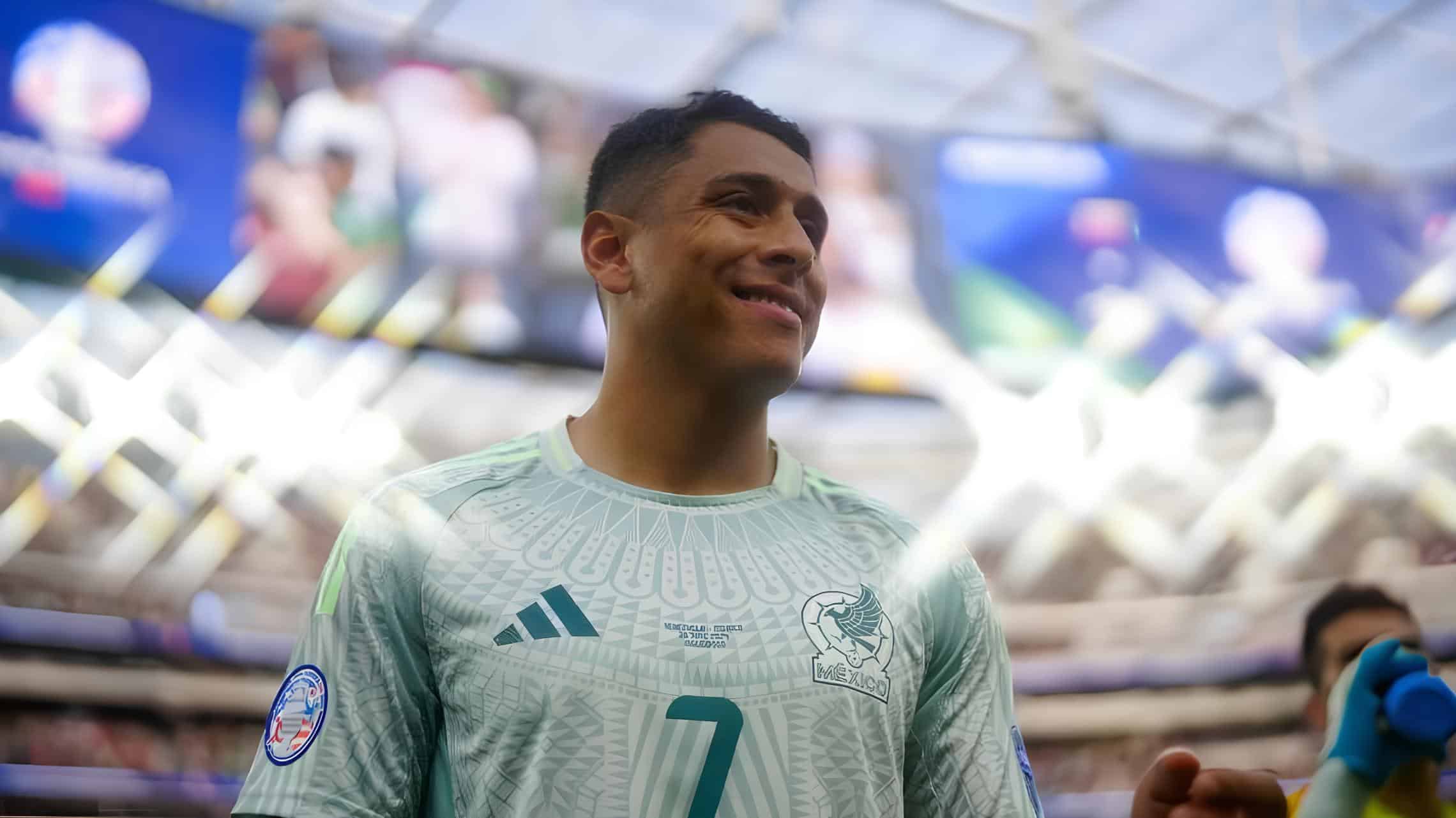 Futbolista Luis Romo durante la Copa América 2024