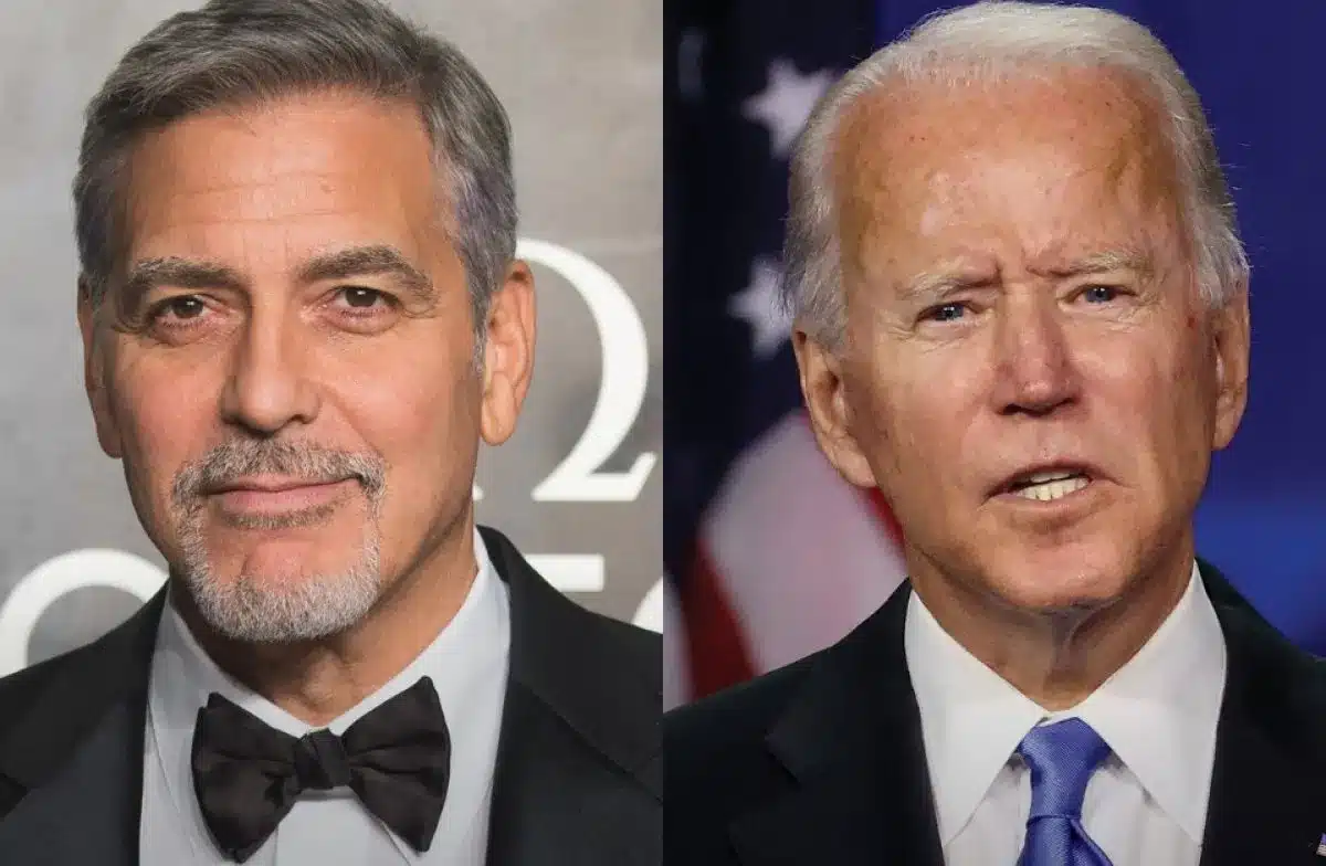 George Clooney y Joe Biden
