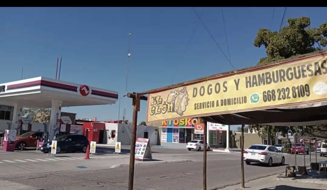 Lugar donde se venderán los hotdogs con causa para ayudar a Ricardo en Los Mochis