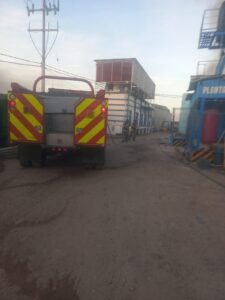 Incendio en empresa jaibera en Guasave