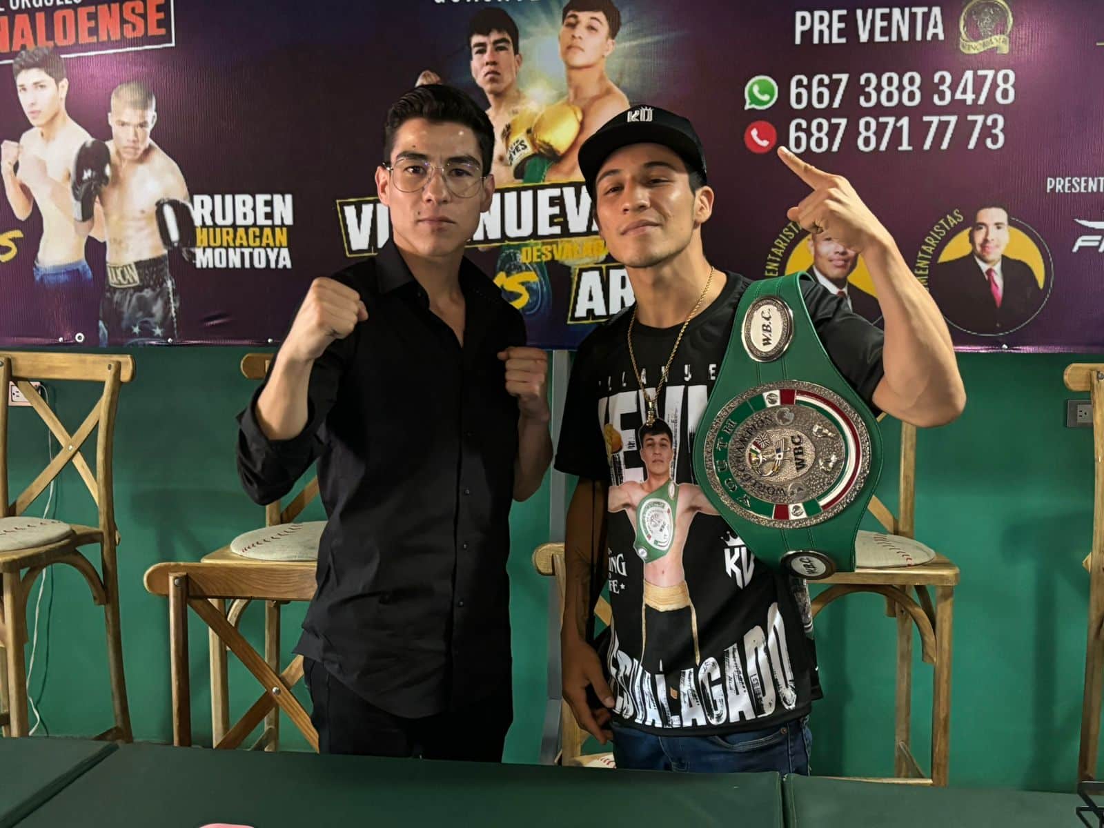 Karim Arce y Kevin Villanueva